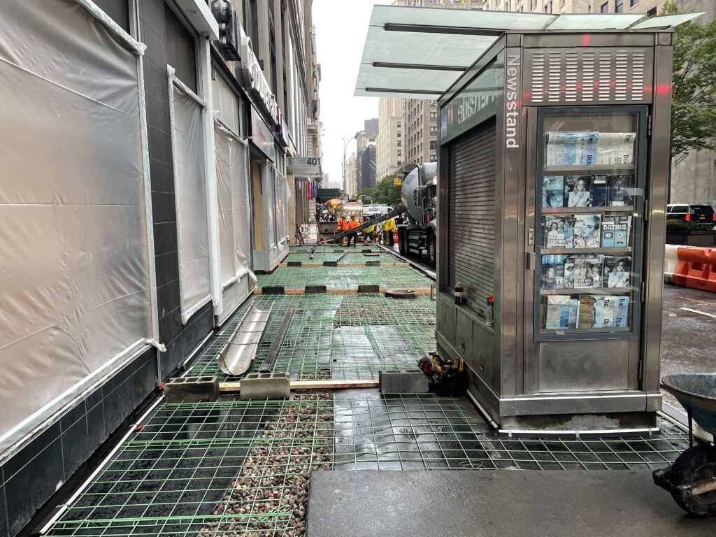 Sidewalk Construction